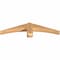 Ekena Millwork Bellingham Timber Gable Bracket, Western Red Cedar, 36"W x 7"H x 3 1/2"D x 3 1/2"F, 5/12 Pitch GBW036X07X0404BEL00SWR - alternate 4